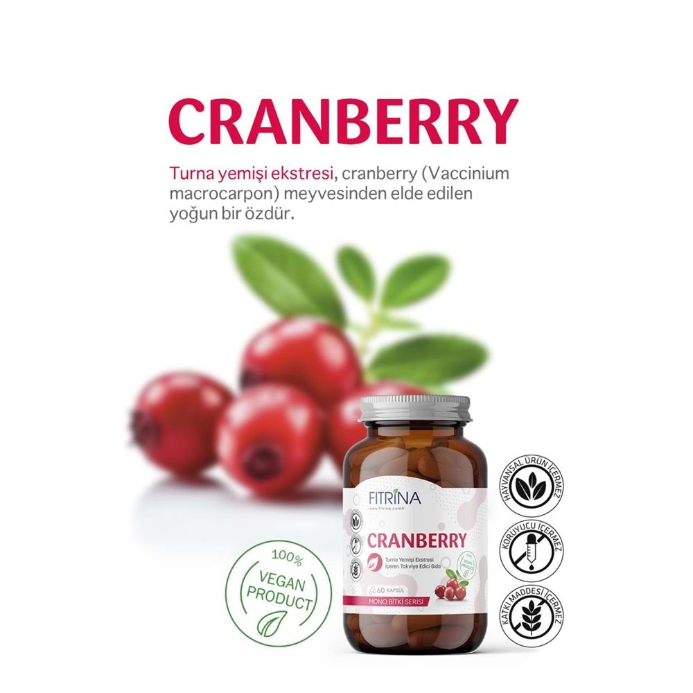 FITRİNA CRANBERRY 60 KAPSÜL