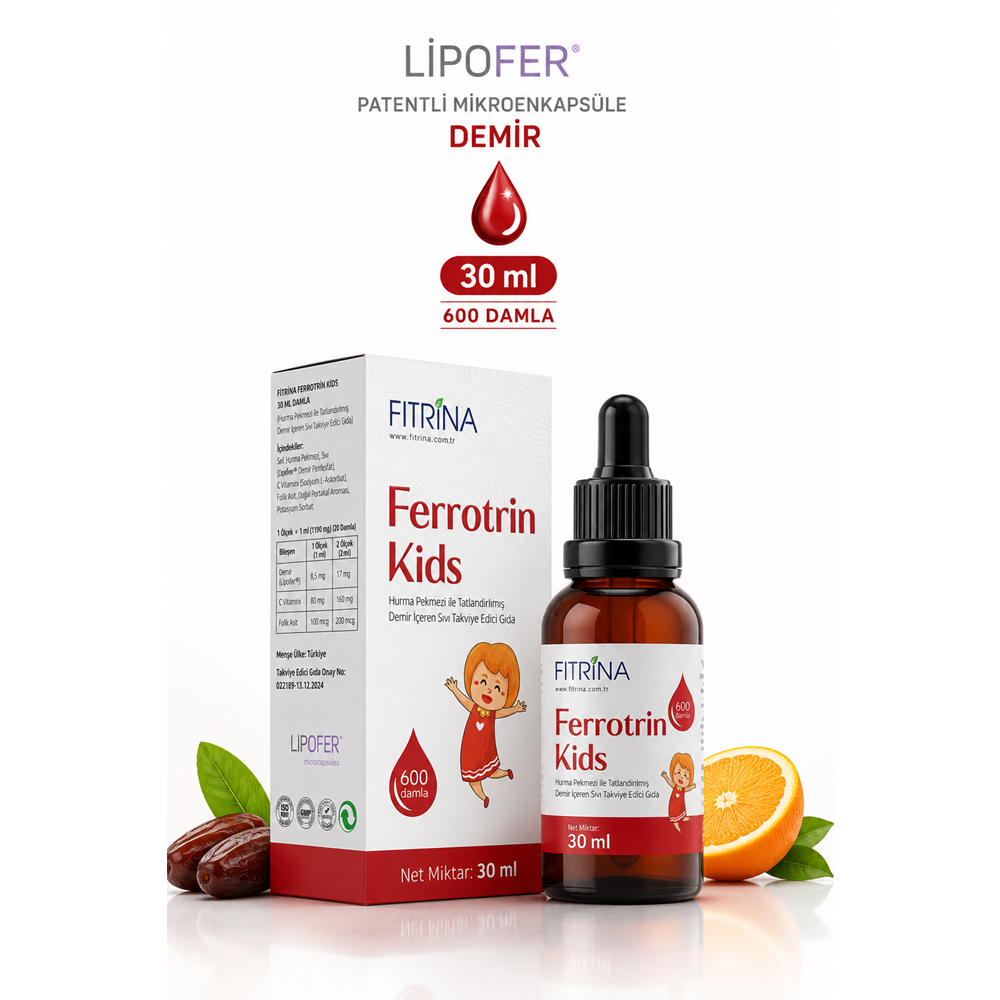 FITRİNA FERROTRIN KİDS 30 ML DAMLA