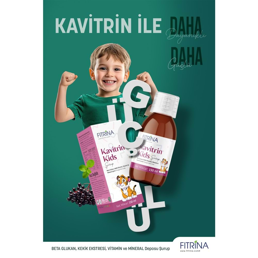 FITRİNA KAVITRIN KİDS ŞURUP 150 ML