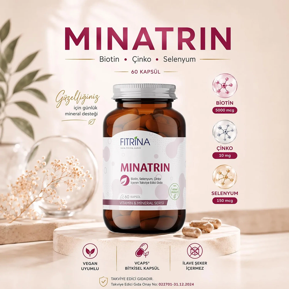 FITRİNA MINATRIN 60 KAPSÜL