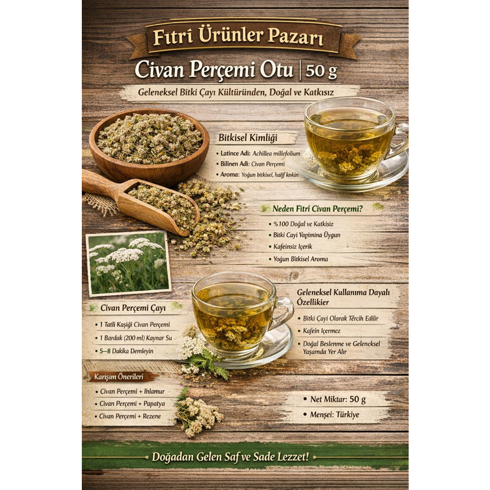 CİVAN PERÇEMİ OTU 50 GR