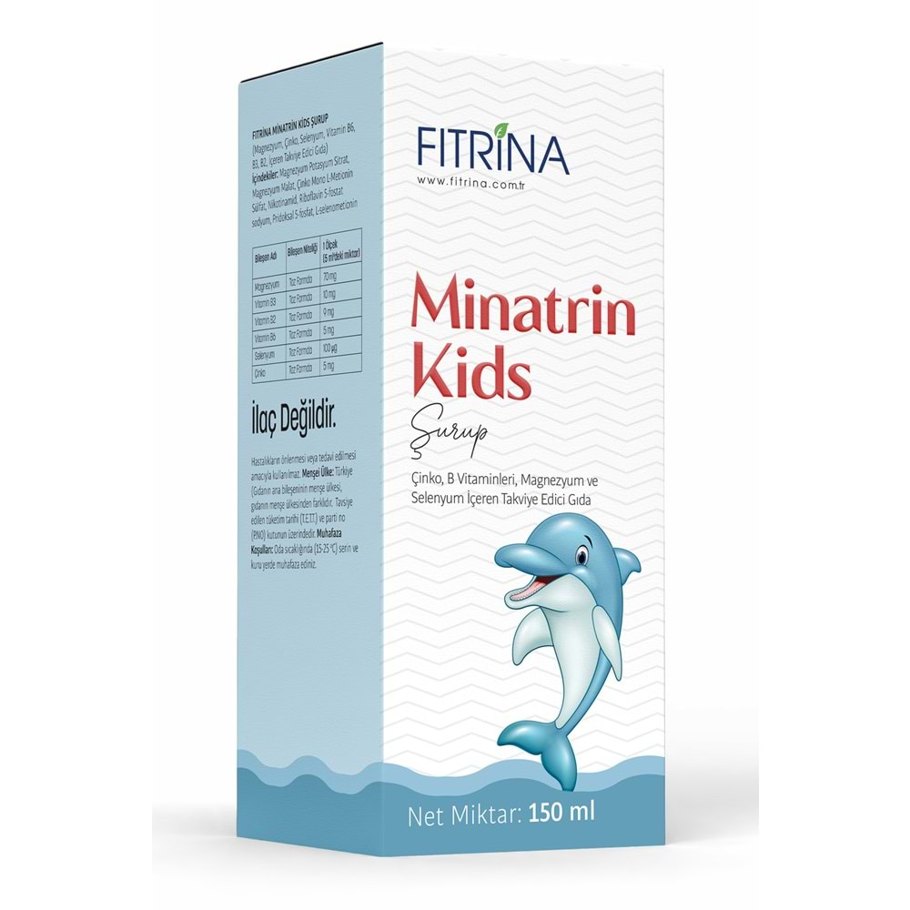 FITRİNA MINATRIN KİDS ŞURUP 150 ML