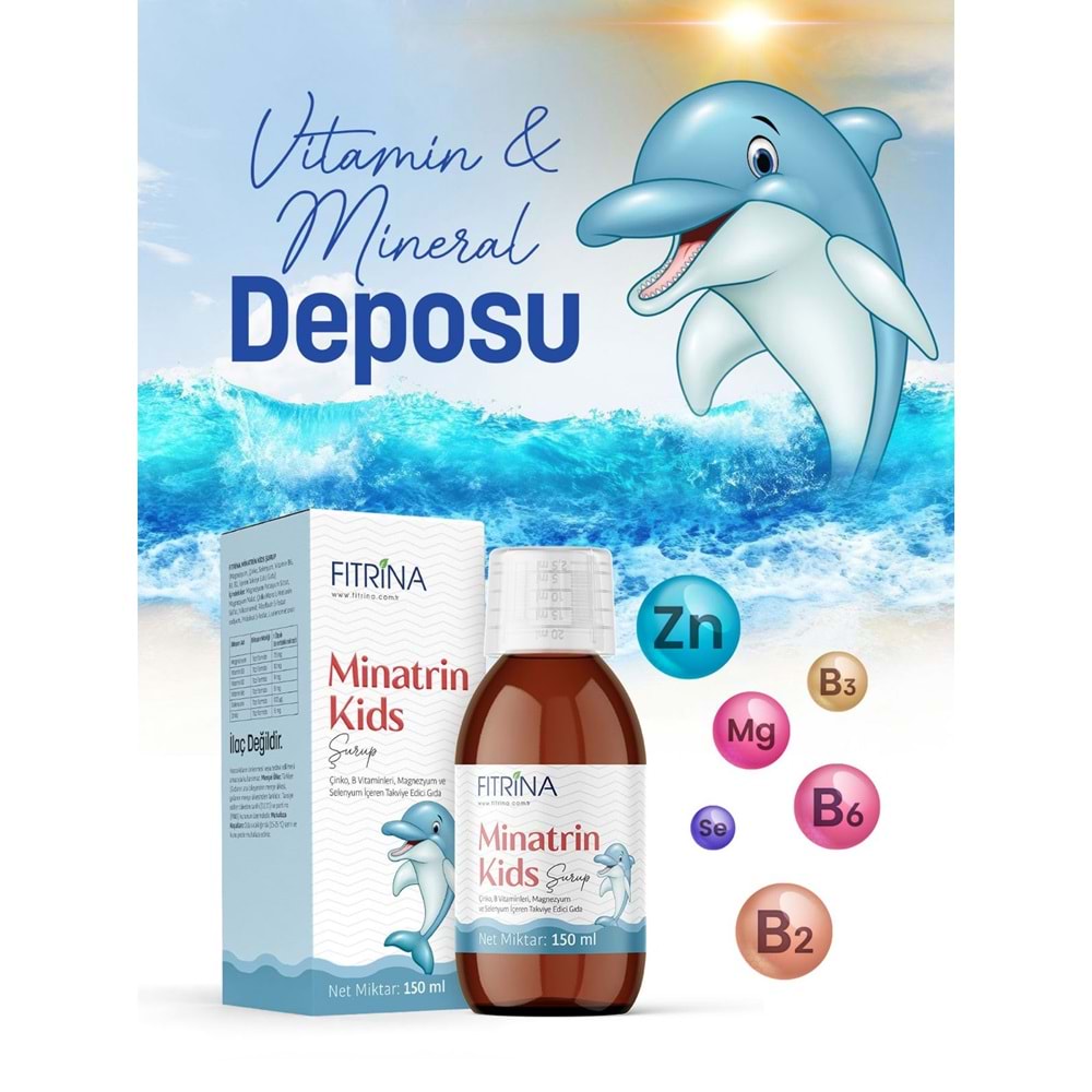 FITRİNA MINATRIN KİDS ŞURUP 150 ML