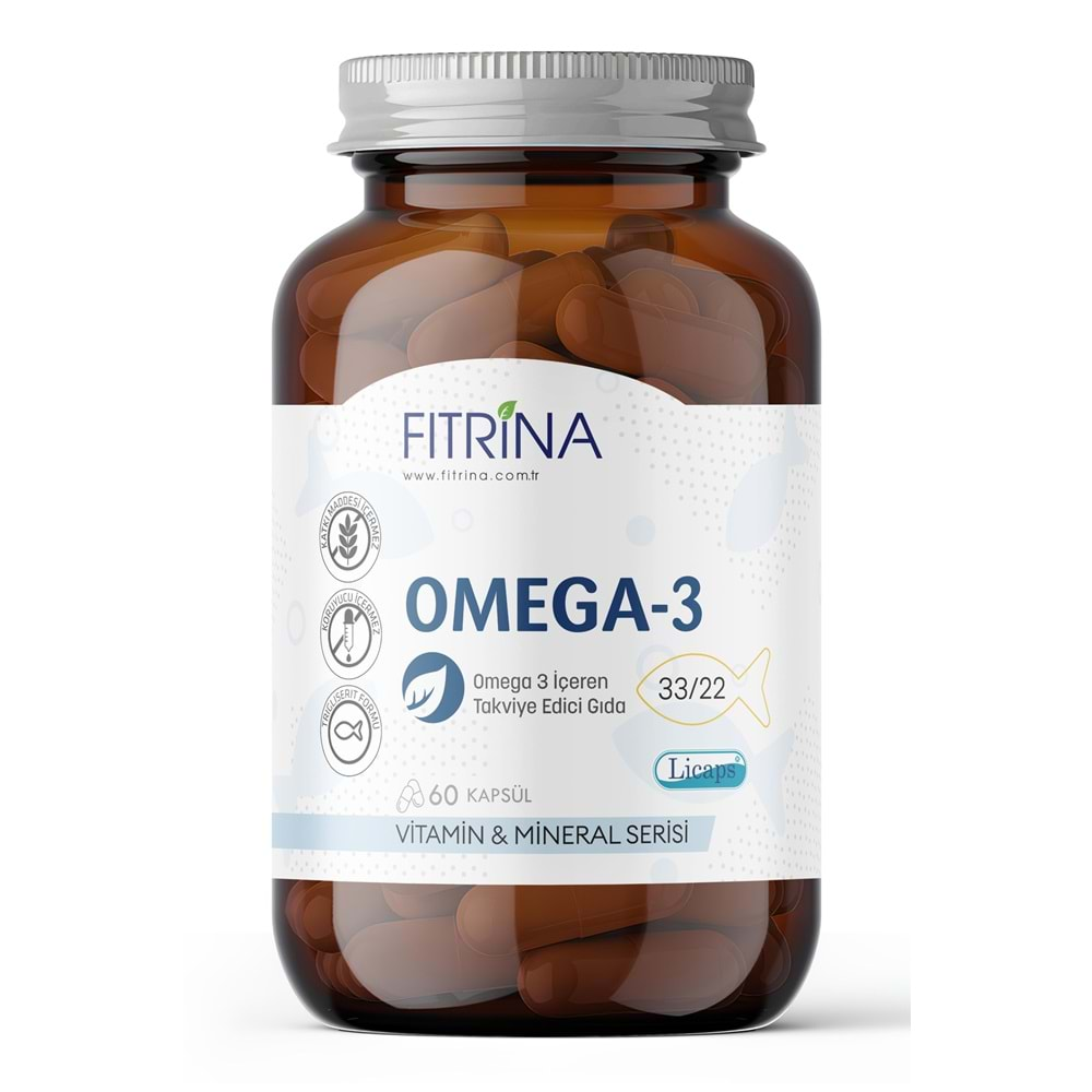 FITRİNA OMEGA-3 BALIK YAĞI 60 KAPSÜL