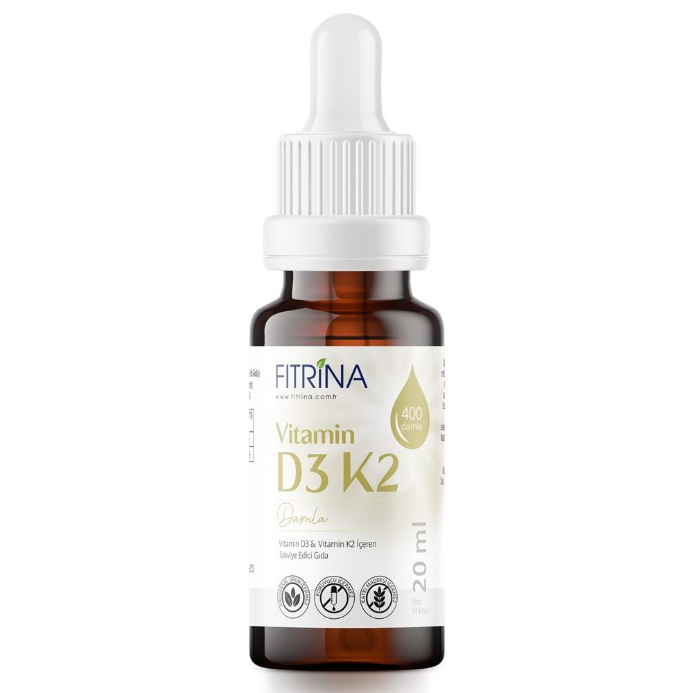 FITRİNA VİTAMİN D3K2 DAMLA 20 ML