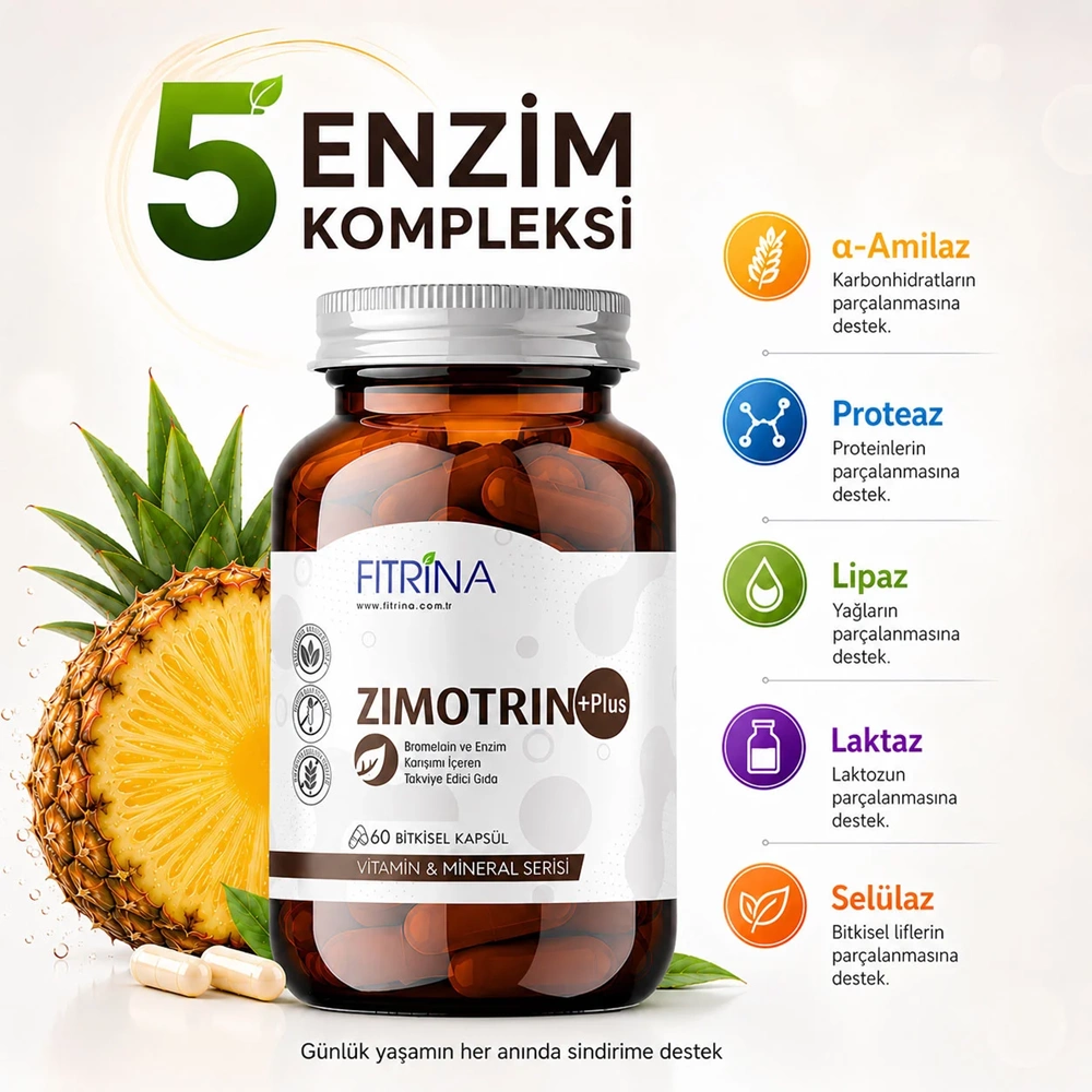 FITRİNA ZIMOTRIN PLUS 60 KAPSÜL