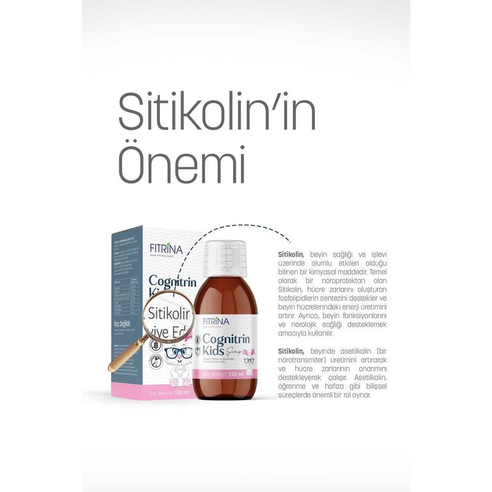 FITRİNA COGNITRIN KİDS ŞURUP 150 ML