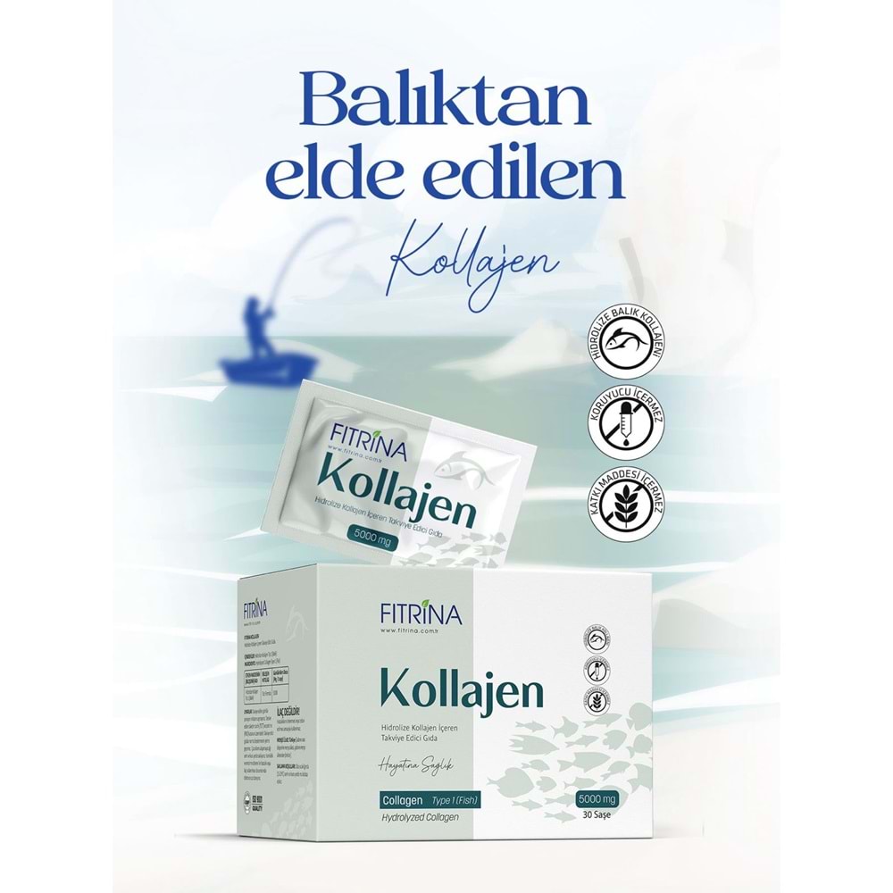 FITRİNA HİDROLİZE KOLLAJEN 5000 MG 30 SAŞE
