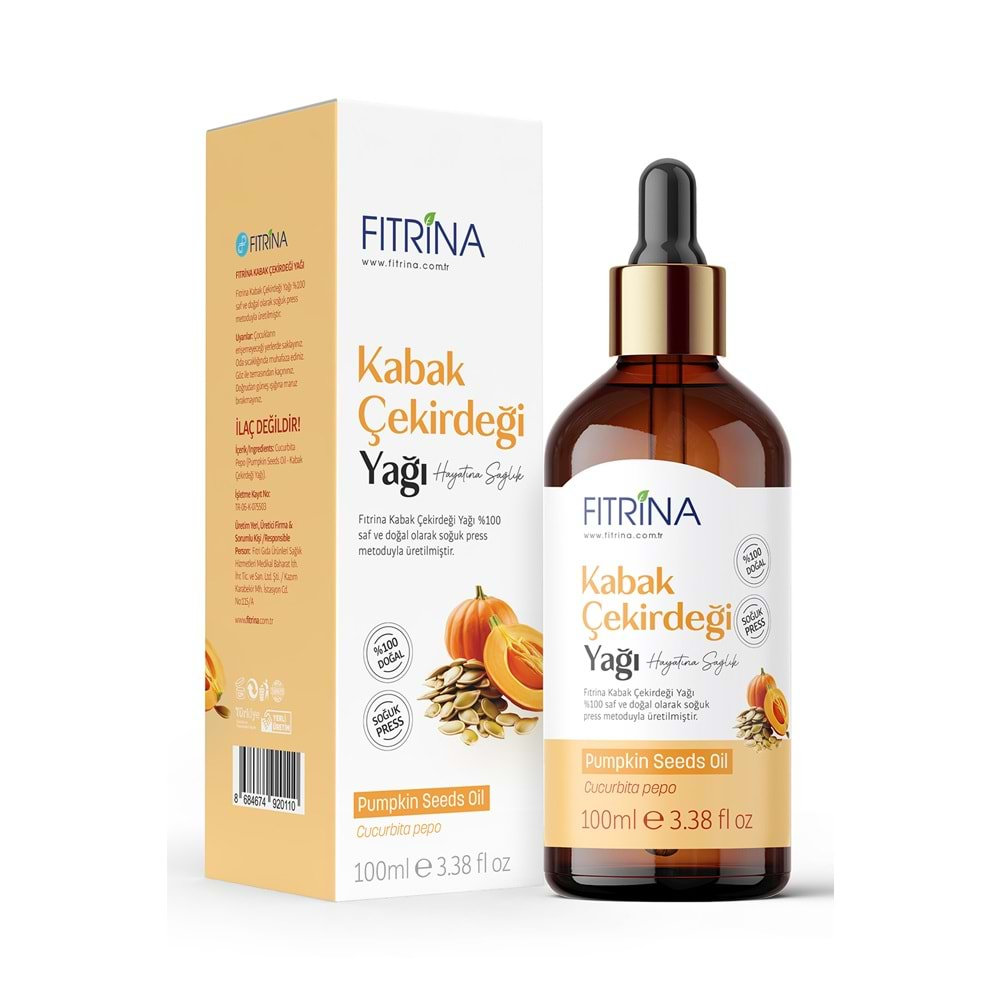 FITRİNA KABAK ÇEKİRDEĞİ YAĞI 100 ML