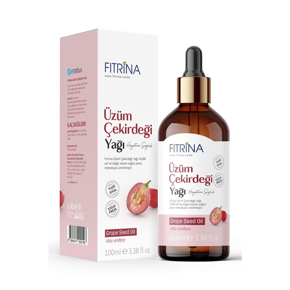 FITRİNA ÜZÜM ÇEKİRDEĞİ YAĞI 100 ML