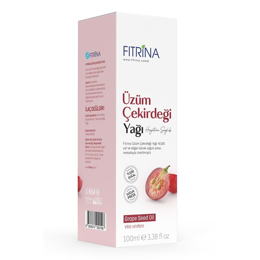 FITRİNA ÜZÜM ÇEKİRDEĞİ YAĞI 100 ML