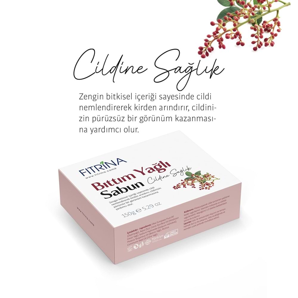 FITRİNA BITTIM YAĞLI SABUN 150 GR