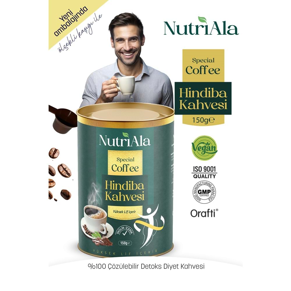 NUTRİALA HİNDİBA KAHVESİ (Special Coffee) 150 GR