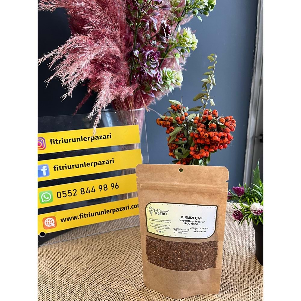 KIRMIZI ÇAY (Rooibos) 40 gr