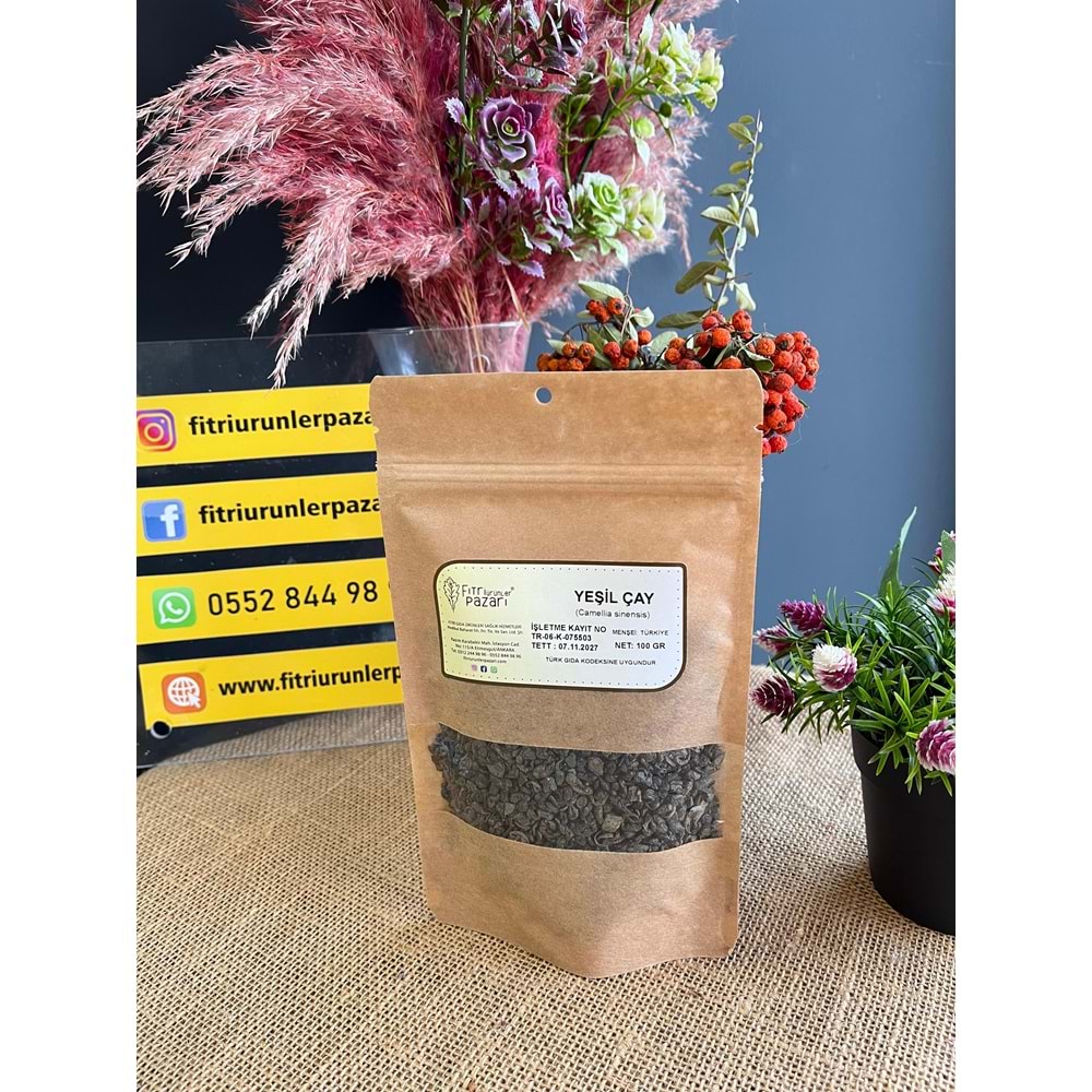 YEŞİL ÇAY 100 GR