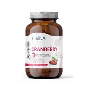 FITRİNA CRANBERRY 60 KAPSÜL