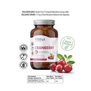 FITRİNA CRANBERRY 60 KAPSÜL