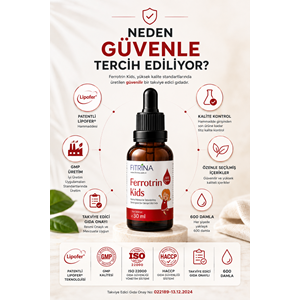 FITRİNA FERROTRIN KİDS 30 ML DAMLA