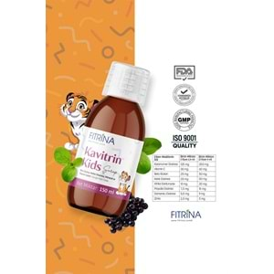 FITRİNA KAVITRIN KİDS ŞURUP 150 ML