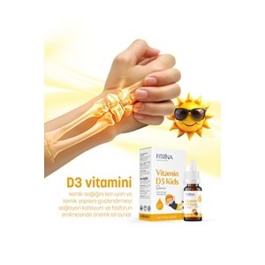 FITRİNA VİTAMİN D3 KİDS DAMLA 20 ML