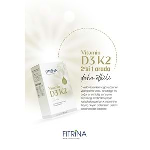 FITRİNA VİTAMİN D3K2 DAMLA 20 ML