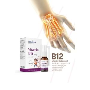 FITRİNA VİTAMİN B12 KİDS SPREY 10 ML