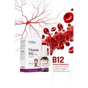 FITRİNA VİTAMİN B12 KİDS SPREY 10 ML