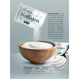 FITRİNA HİDROLİZE KOLLAJEN 5000 MG 30 SAŞE