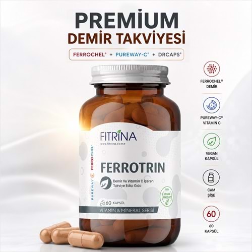 FITRİNA FERROTRIN 60 KAPSÜL