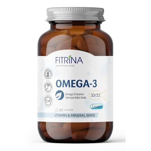 FITRİNA OMEGA-3 BALIK YAĞI 60 KAPSÜL