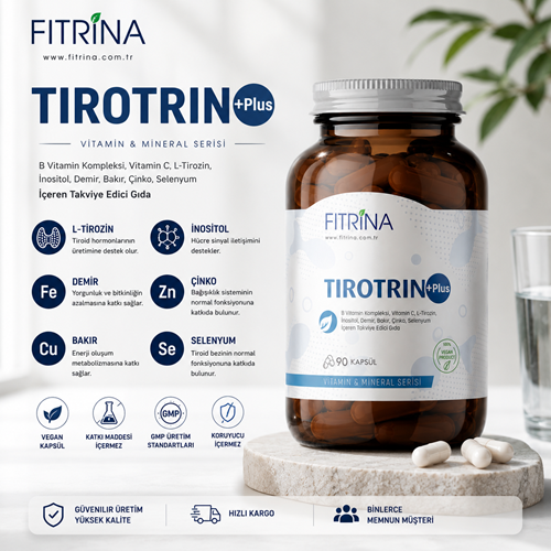FITRİNA TIROTRIN PLUS 90 KAPSÜL