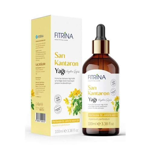 FITRİNA SARI KANTARON YAĞI 100 ML